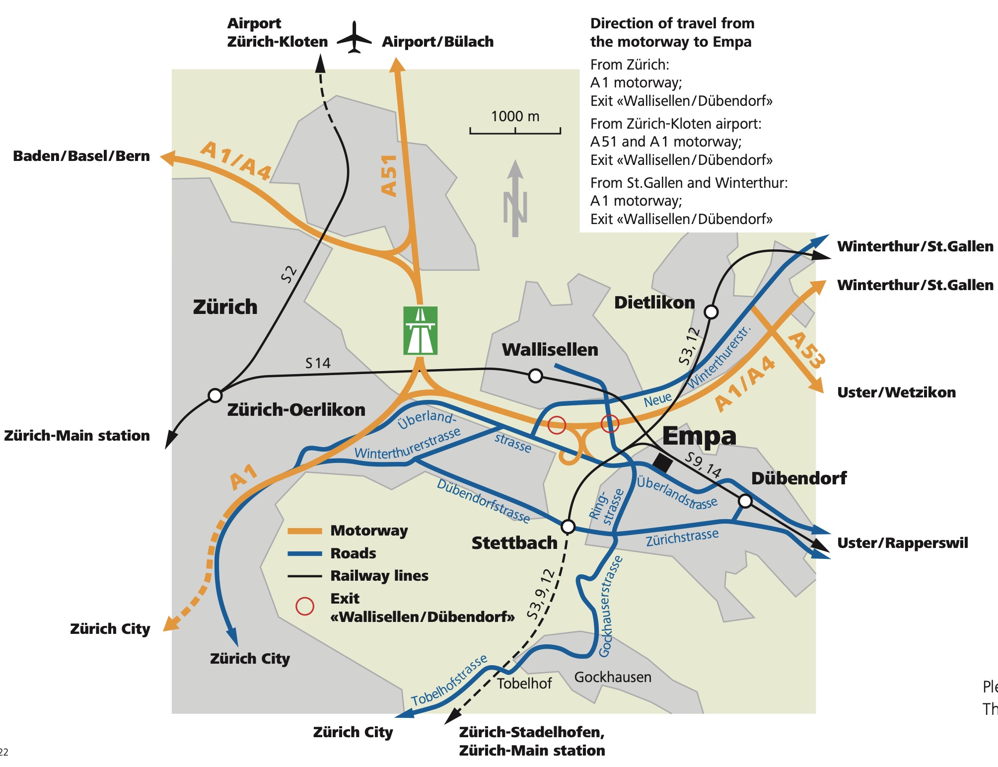 Map Dübendorf Overview Map Dübendorf Overview